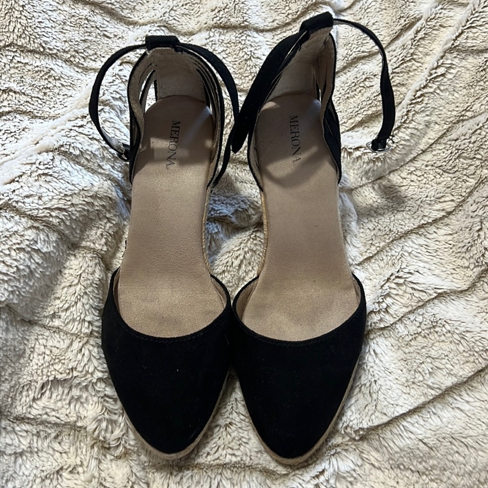Women’s 7.5 Espadrille Wedge Sandals